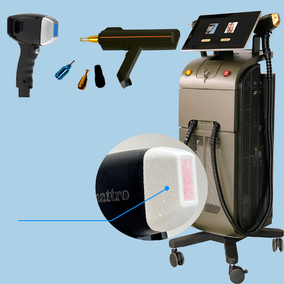 เครื่องกําจัดผมแบบถาวรแบบสามคลื่น 808nm Diode Laser