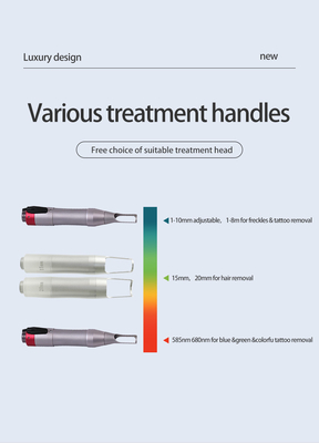 ทั้งหมดในหนึ่ง Picosecond Laser Hair Removal และ ND YAG Laser เครื่องกําจัดรอยสัก