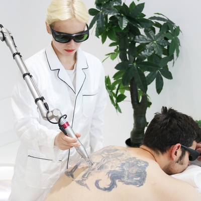ทั้งหมดในหนึ่ง Picosecond Laser Hair Removal และ ND YAG Laser เครื่องกําจัดรอยสัก