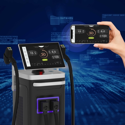 3000W ไฮ เพอเวอร์ แฮนด์ ไดโอด์ เลเซอร์ สเตชั่นเนอร์ 808nm สําหรับตรวจจับความชื้นของผิวหนัง