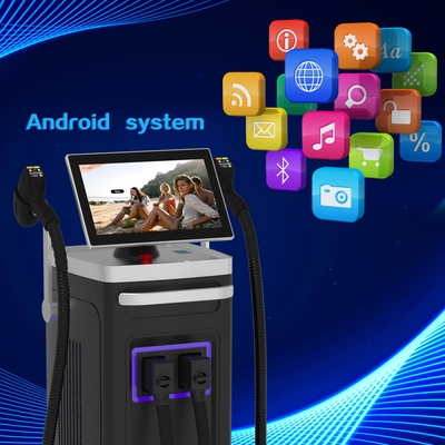 เครื่องกําจัดผมด้วยเลเซอร์ไดโอเดสขนาด 808nm ขนาด 3000W แรงงานสูง