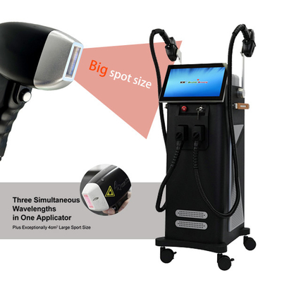 808nm 810nm 2 ใน 1 ไดโอเดสเลเซอร์ตัดผมเครื่อง Salon MDSAP ยอมรับ