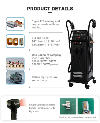 808nm 810nm 2 ใน 1 ไดโอเดสเลเซอร์ตัดผมเครื่อง Salon MDSAP ยอมรับ