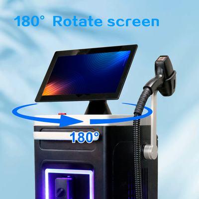 เครื่องกําจัดผมด้วยเลเซอร์ไดโอเดส KM 2024 แลก 6 ขนาด ด้วยมือแรงสูง 3000W