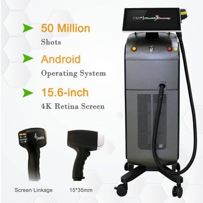 เครื่องกําจัดผมเลเซอร์ไดโอเดสที่ไม่เจ็บปวด OEM ODM สําหรับการกระชับผิว
