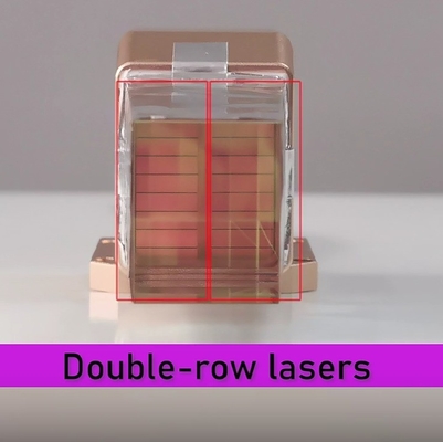 810nm 808nm Diode Ice Laser Machine 3 Wave สําหรับการกระชับผิวหนัง / กําจัดรู