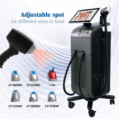 เครื่องกําจัดผมด้วยเลเซอร์ไดโอด์ 808nm AC110V/ 220V 10% 50HZ/ 60HZ พลังงาน