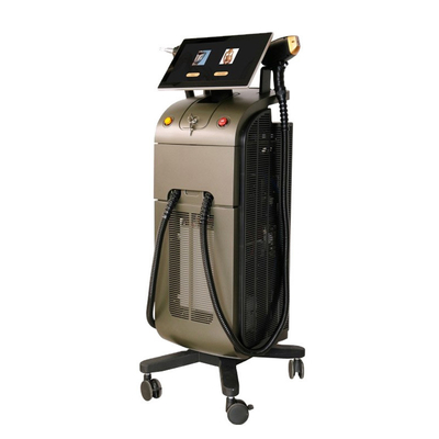 XL Ice Titanium 808 810nm Diode Trio Laser Hair Removal Q Switch ND YAG การกําจัดรอยสักด้วยเลเซอร์