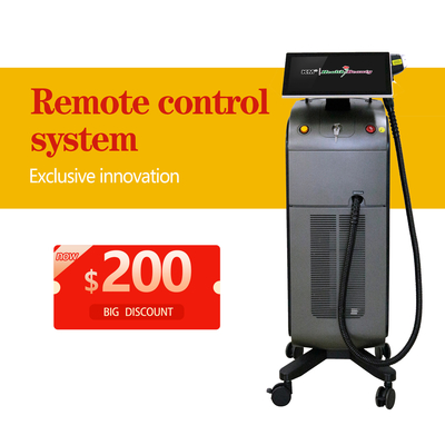 1600W พลังงาน 808nm ไดโอเดสเลเซอร์ XL Epliator การกําจัดขนสําหรับสไตล์คงที่