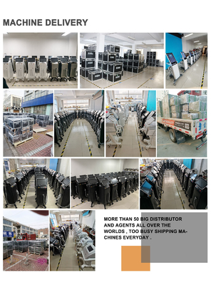 1600W พลังงาน 808nm ไดโอเดสเลเซอร์ XL Epliator การกําจัดขนสําหรับสไตล์คงที่