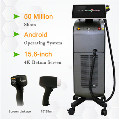 808 755 1064 940nm เครื่องกําจัดผมด้วยเลเซอร์ ไอซ์ สําหรับการรักษาที่แม่นยําและเป้าหมาย