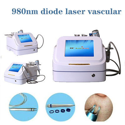 เครื่องกําจัดหลอดเลือดด้วยเลเซอร์ไดโอด์ความถี่สูง 980nm เครื่องแพทย์