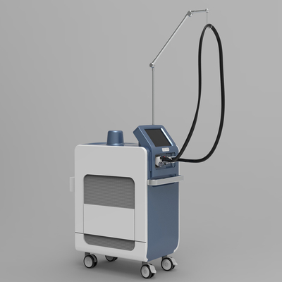 การกําจัดผมที่ยาวนาน Weifang KM 755nm Alexandrite 1064nm ND YAG Laser Long Pulse