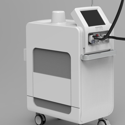 การกําจัดผมที่ยาวนาน Weifang KM 755nm Alexandrite 1064nm ND YAG Laser Long Pulse