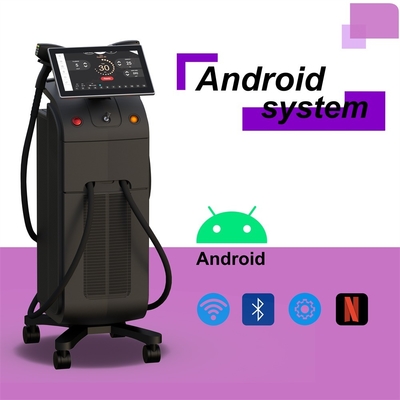 เครื่องกําจัดผมเลเซอร์ 3 มิติ 810Nm ด้วยบริการที่กําหนดเองและขนาดจุด 15 * 27 มม