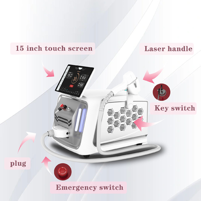 มินิ 810nm Diode Laser Hair Removal ความสามารถและสไตล์ภาษาโปรตุเกส