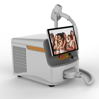 755 808 1064 อุปกรณ์กําจัดผมจากผิวหนังด้วยเลเซอร์ไดโอเดส (diode laser skin hair removal device) พร้อม 6-16 สายเลเซอร์และจอสัมผัส
