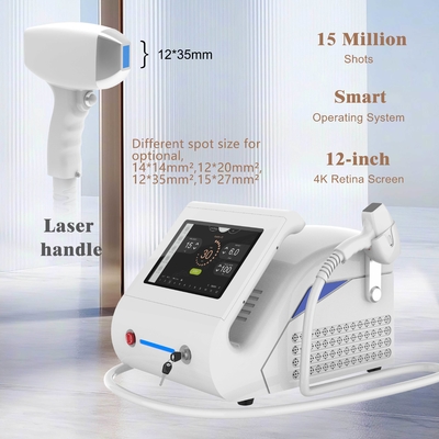 KM LASER Shell 808nm Diode Laser Hair Removal สามารถปรับแต่งได้ด้วยโลโก้ของลูกค้า