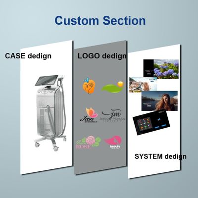 อุปกรณ์กําจัดผมด้วยเลเซอร์ไดโอเดสเบา มีเทคโนโลยีการเย็นเร็ว ลดความไม่สบายใจในระหว่างการดําเนินการ