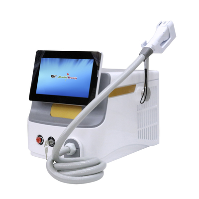 อุปกรณ์กําจัดผมด้วยเลเซอร์ไดโอเดส 810 nm สไตล์คงที่สําหรับการค้า