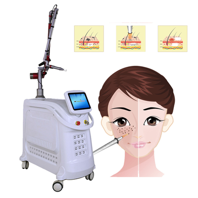 4 ความยาวคลื่น Nd YAG Q Switch เครื่องเลเซอร์การกําจัดรอยสัก