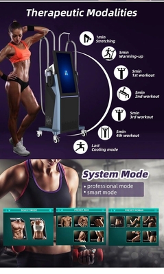 เครื่องลดน้ําหนัก EMS Slim เครื่องลดน้ําหนัก 4000W เครื่องปั้น EMS
