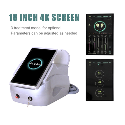 เครื่องลดน้ําหนัก 300us EMS แบบยืน เครื่องปั้นร่างกาย EMS ความเข้มข้นสูง