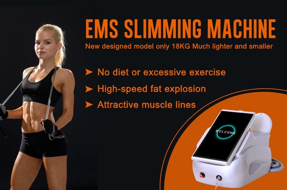 เครื่องกระตุ้นกล้ามเนื้อ RF EMS สําหรับการปั้นร่างกายกระชับเร็ว