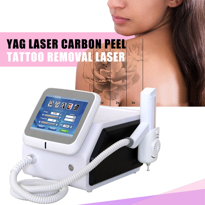 เครื่องกําจัดผม Nd YAG สาธารณสุข เครื่องกําจัดรอยสักด้วยเลเซอร์ 1064nm 532nm