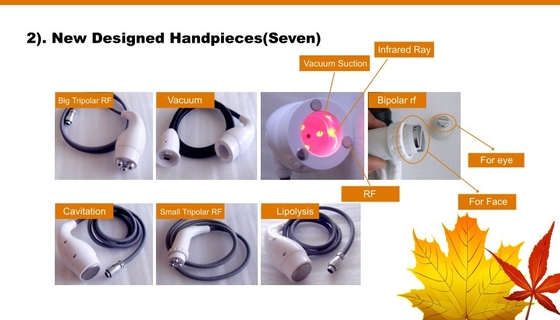เครื่องลดความอ้วนระดับแควิว 7 ใน 1 สําหรับศูนย์ความงาม