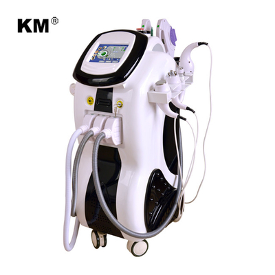 5in1 ซาลอน / สปา IPL RF Cavitation Machine YAG เลเซอร์ดูแลผิวหนัง อุปกรณ์ความงาม