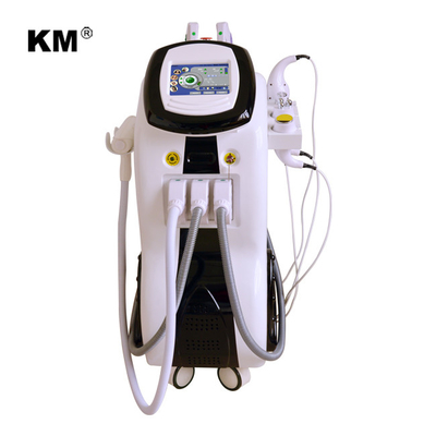 5in1 ซาลอน / สปา IPL RF Cavitation Machine YAG เลเซอร์ดูแลผิวหนัง อุปกรณ์ความงาม