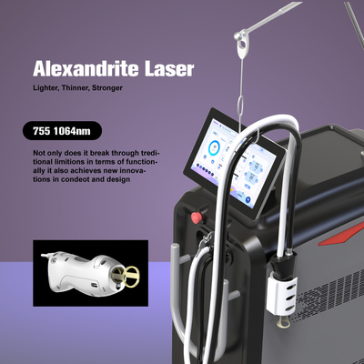 Nd Yag Candle Alexandrite Laser Machine การกําจัดผมด้วย Mdsap