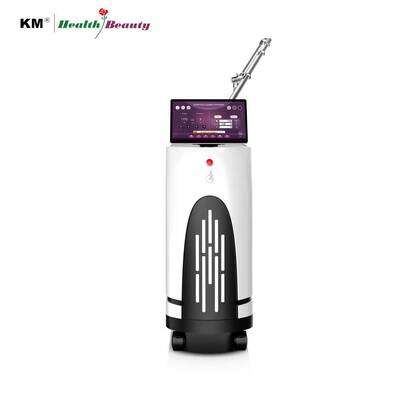 CE อนุมัติ Q Switched Picosecond Nd Yag Laser Machine Long Pulse Picolaser 1064 532 755 650 585 หน้ากากเทคโนโลยีไมโครคอเรนต์