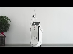 ด้ามจับเลเซอร์ไดโอดมัลติฟังก์ชันและเลเซอร์ YAG ใช้สำหรับร้านสักและกำจัดขน